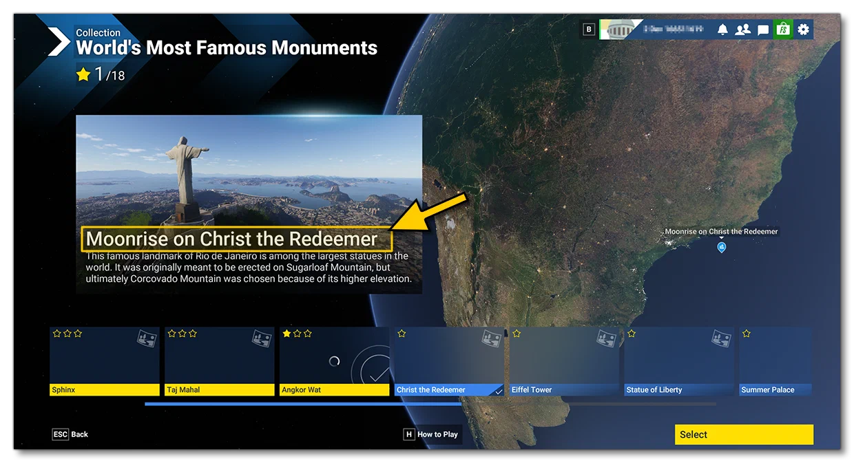 Page Title On The Main Page Screen In The Simulation
