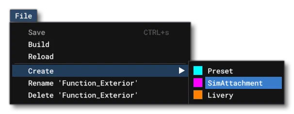 Creating A New Attachment On A SimObject
