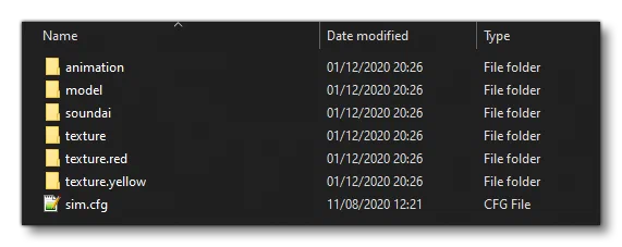 A SimObject That Uses Multiple Textures For Variations