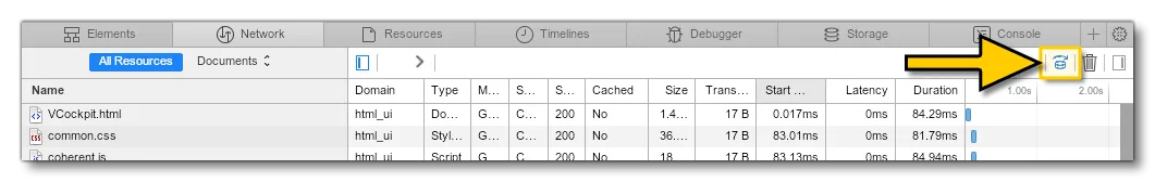 Disabling The Resource Cache In Coherent