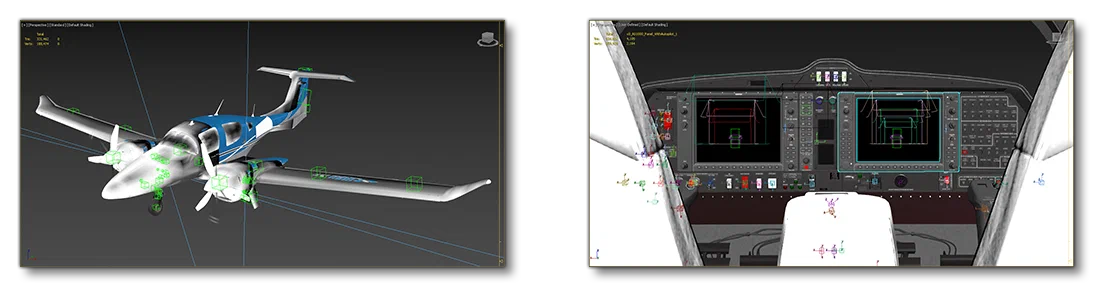 Example Images Of The DA62 Sample 3DS Max Files