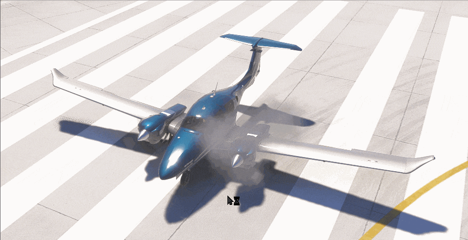 The Sample VFX Being Used In The Simulation
