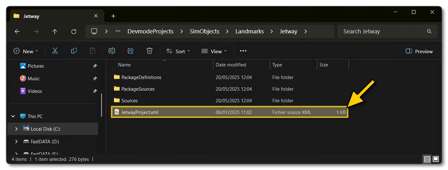 The Jetway XML File