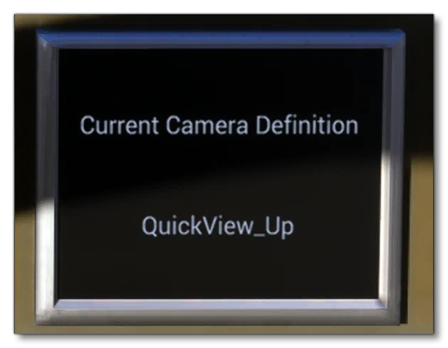 The Second Camera Aircraft Screen Showing The Current Camera
