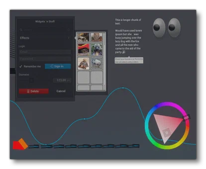 The Demo Gauge In The Simulation