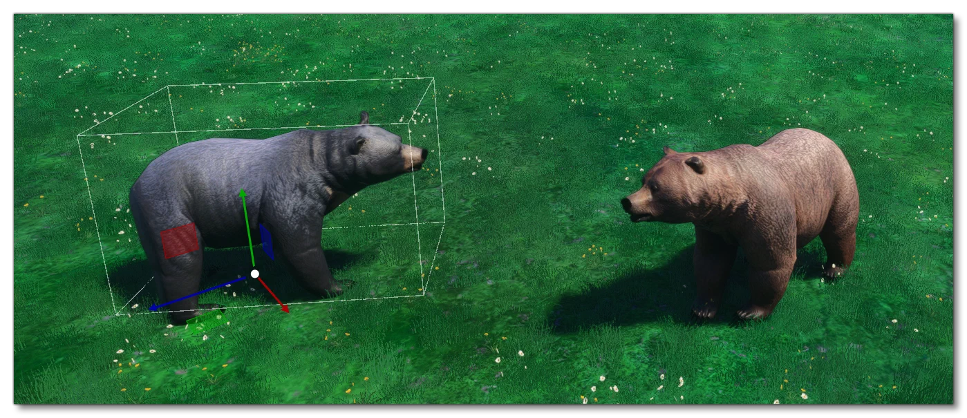The Sample Bears In The Simulation