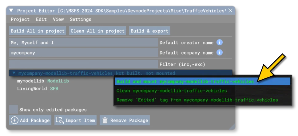 Building The Package