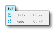 The MSFS Localization Manager Edit Menu