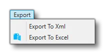The MSFS Localization Manager Export Menu