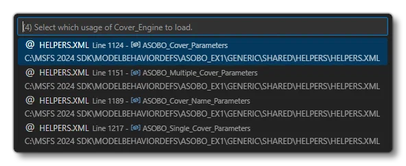 Using ALT+G to Find Item Usage